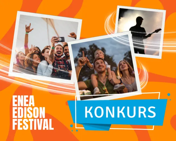 Banner konkursowy Enea Edison Festival 2025 Banner konkursowy Enea Edison Festival 2025